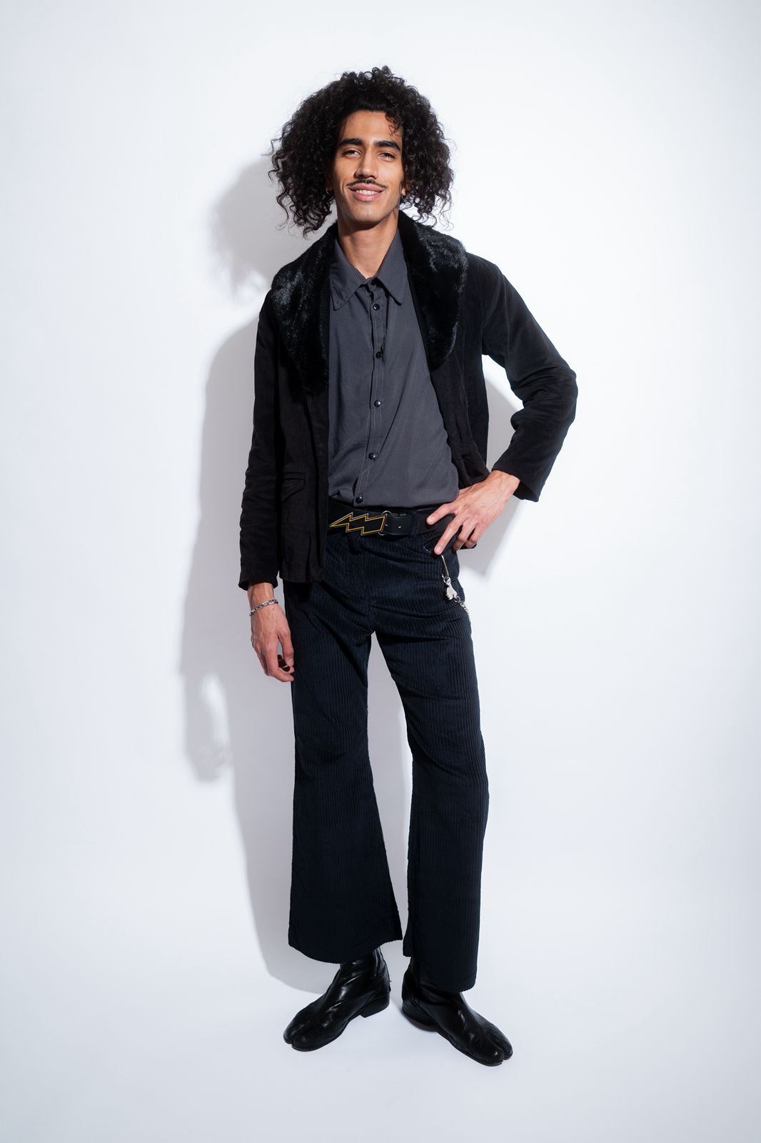 PANTALON PANA ACAMPANADO