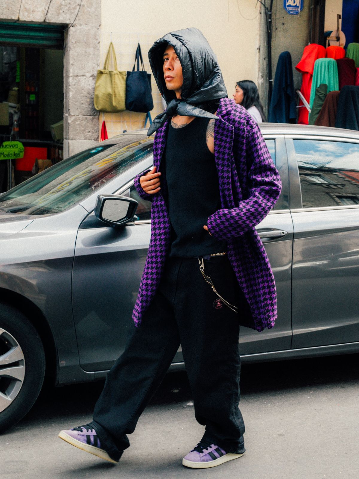 ABRIGO DELUXE MORADO