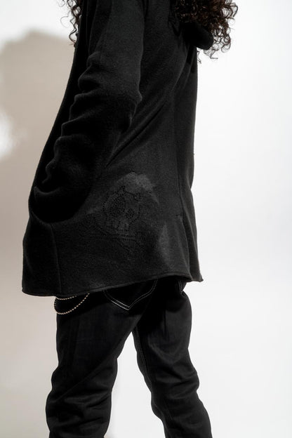 COAT NEGRO POLAR