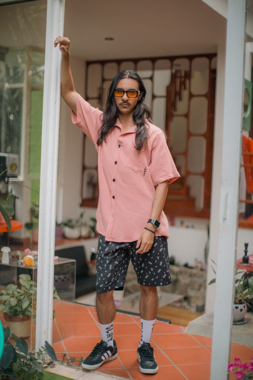CAMISA COTTON ROSA