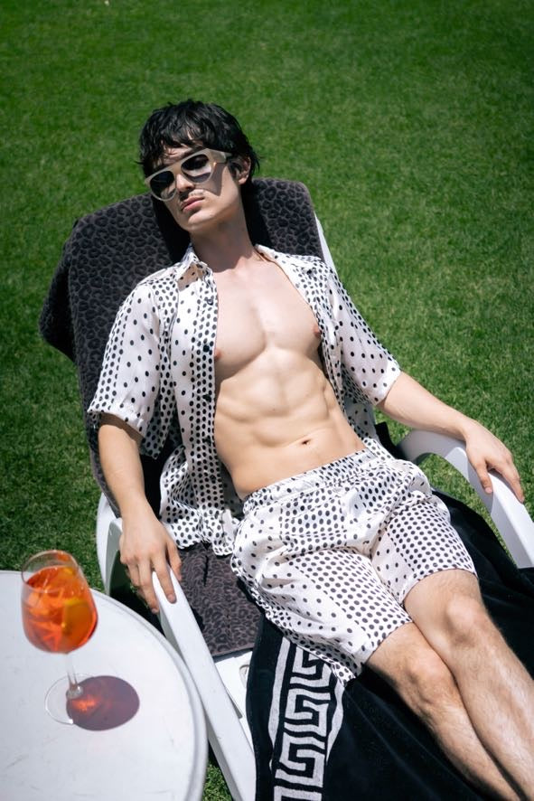.POLKA DOTS SET BLANCO