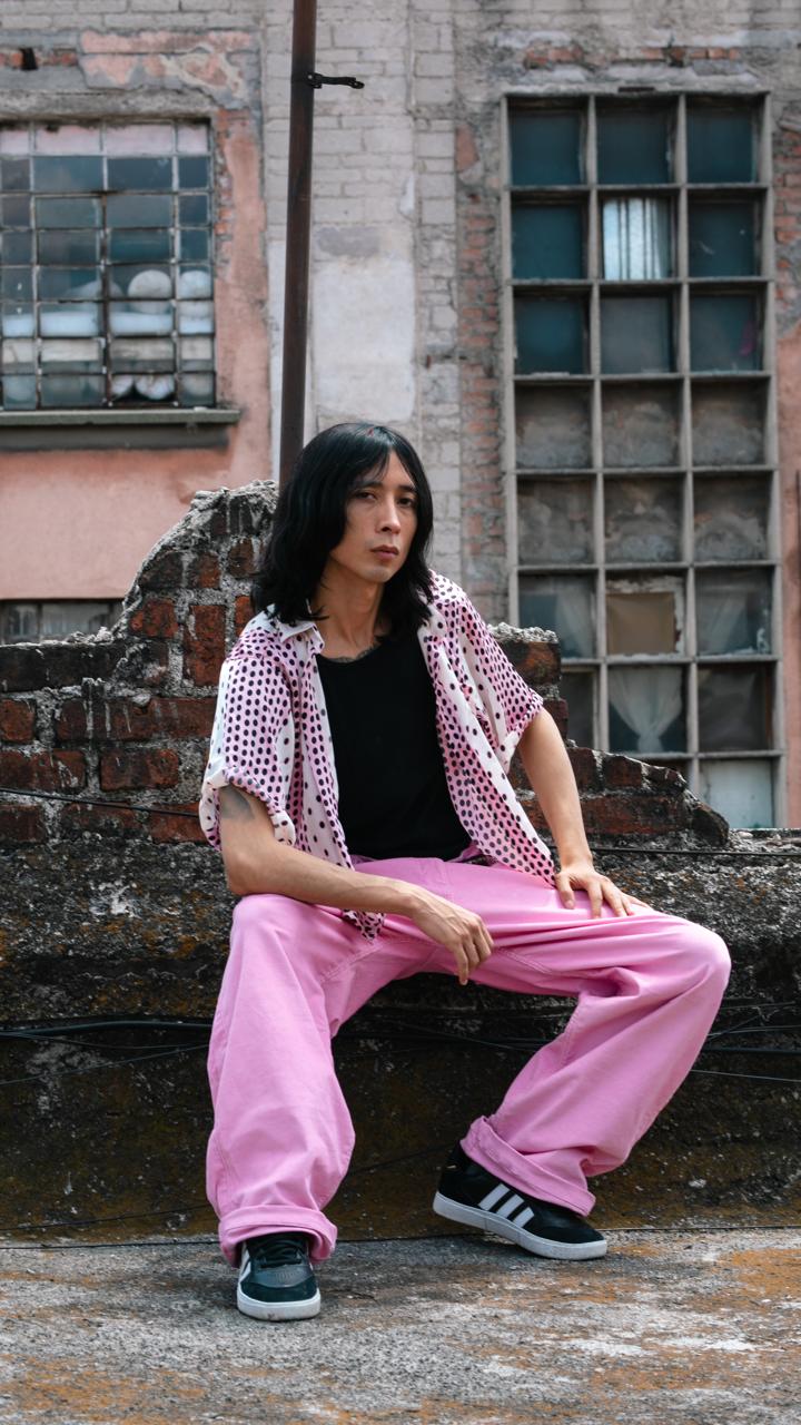 CAMISA PINK POLCADOT